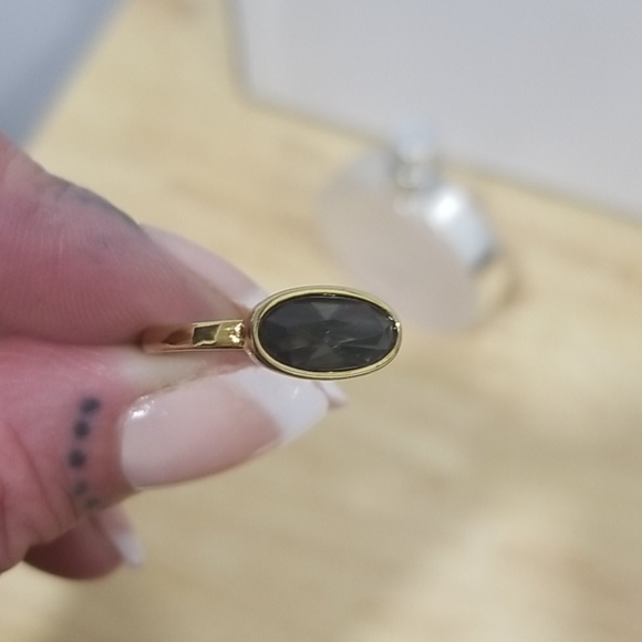 Ann Taylor Smokey Quartz Ring - Picture 3 of 4